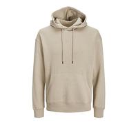 JACK & JONES Jjestar Basic Sweat Hood Noos, Felpa Con Cappuccio, Crockery, L
