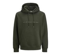 Jack & Jones Star Plus Size Hoodie Verde 5XL Uomo