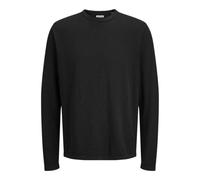 JACK & JONES Jjesummer Knit Crew Neck SN, Nero, M