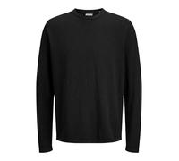 JACK & JONES Jjesummer Knit Crew Neck SN, Nero, XS