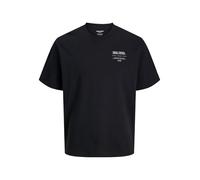 JACK & JONES Jjeurban Edge Studio Tee S SN Pls - Plus Size, Nero, 5XL
