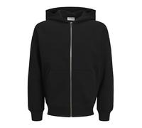 JACK&JONES JJEURBAN Edge Sweat Zip Hood Noos, Nero, XXL