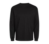 Jack & Jones T-shirt maniche lunghe Jjeurban Edge O-Neck Noos Oversize Nero M Uomo