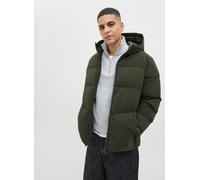 Jack & Jones - Jjglobal Puffer Jacket Verde - Abbigliamento M Verde