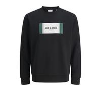 JACK & JONES Jjhayato Sweat Crew Neck BTS, Nero, L Uomo