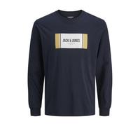 JACK & JONES Jjhayato Tee L Crew Neck BTS, Sky Captain, L