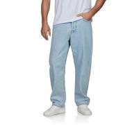 JACK & JONES JJIALEX JJCOOPER Jeans da uomo elasticizzati Baggy Fit Cotone Jeans Pantaloni Pantaloni Denim Blu Nero Grigio 30 31 32 33 34 36 38, Blue Denim (12281040), 30W x 32L