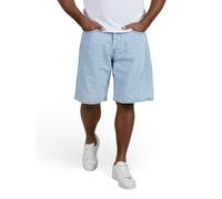 JACK & JONES JJIALEX JJCOOPER, pantaloncini corti da uomo, in denim, tinta unita, nero, blu, grigio, S, M, L, XL, XXL, Blue Denim (12281041), XL