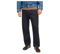 Jack & Jones - Alex - Jeans ampi nero slavato-Blu W30 L34