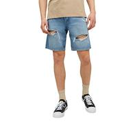 JACK&JONES JJICHRIS Jjoriginal MF 156 SN - Pantaloncini da Uomo, Blu Denim, Taglia L