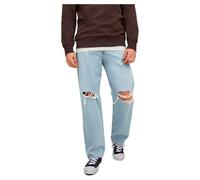 JACK & JONES Jjieddie Jjoriginal CJ 289 Pcw Ln Pantaloni, Blu Denim, 31 W/32 L Uomo