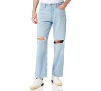 JACK & JONES Jjieddie Jjoriginal CJ 289 Pcw Ln Pantaloni, Blu Denim, 33W x 32L Uomo