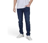 JACK & JONES JJIGLENN Jeans Uomo Stretch Slim Fit Jeans Pantaloni Denim Blu Nero 30 31 32 33 34 36 38, Nero (Cb 146), 33W x 34L