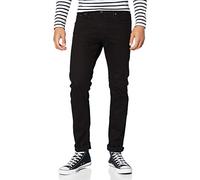 JACK & JONES Jjiglenn Jjfelix Am 046 50 SPS Noos, Jeans Slim Uomo, Nero (Black Denim), W27/L32 (Taglia Produttore: 27)