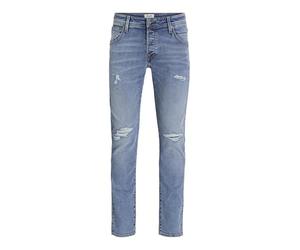 JACK & JONES Jjiglenn Jjfox CB 108 SN Jeans, Blu Denim, 28W x 32L Uomo