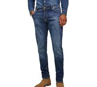 JACK & JONES Jjiglenn Jjfox Ge 324 Noos Pantaloni, Blu Denim, 29W x 30L Uomo