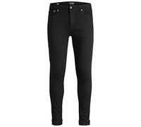 JACK & JONES Uomo Jeans 'Liam' nero denim, Taglia 28