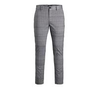 JACK & JONES Jjimarco Jjphil Nor Blue/Chip Check Noos Pantaloni, Chipmunk, 30W x 34L Uomo
