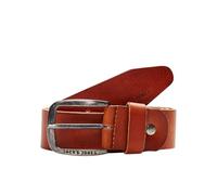 JACK & JONES Jjipaul Jjleather Belt Noos, Cintura, Marrone (Mocha Bisque), 95 cm