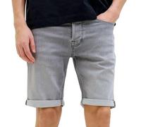 JACK & JONES JJIRICK JJICON I.K. Pantaloncini SQ 063 SN, Grigio Denim., L
