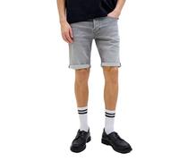 JACK & JONES Jjirick Jjicon I.k. Pantaloncini Sq 063 SN, Grigio Denim, L Uomo