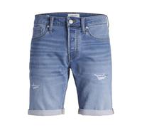 JACK & JONES Jjirick Jjicon Pantaloncini Ge 709 I.k Ss24 SN Jeans, Blu Denim, XS Uomo