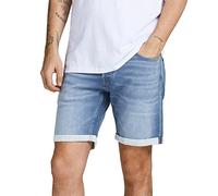 Jack & Jones JJIRICK JJICON Shorts NA 306 I.K SN Pantaloncini, Blue Denim, S Uomo