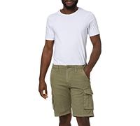 Jack & Jones JJIZACK JJCARGO Shorts AMA Solid STS Pantaloncini, Oliva impolverato, S Uomo