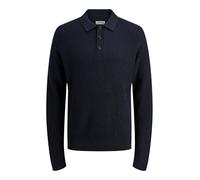 JACK & JONES Jjkaito Knit Polo BF, Sky Captain, M Uomo