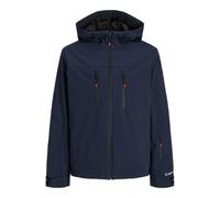 JACK & JONES Jjlagarde Softshell Jacket Aw25 Aw25-Giacca, Blazer Blu Marine, M Uomo