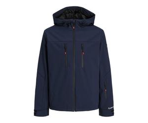 JACK & JONES Jjlagarde Softshell Jacket Aw25 Aw25-Giacca, Blazer Blu Marine, M Uomo