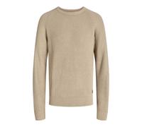 JACK & JONES Jjpannel Knit Crew Neck Aw25, Crockery, L