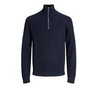 JACK & JONES Jjpannel Knit Half Zip Aw25 Aw25-Maglia a Mezza, Sky Captain, L Uomo
