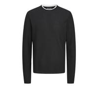 Jack & Jones Jjtwinn Knit Crew Neck Maglione da Uomo, Nero, M