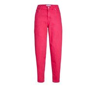 JACK & JONES Jjxx Jxlisbon Mom Hw Jeans Akm Noos, Jeans Donna, Rosa Brillante, 27W / 30L