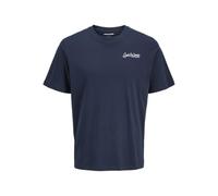 JACK & JONES Jjyuki Back Tee SS Crew Neck Jnr, Sky Captain, 12 Anni