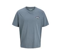 JACK & JONES Jjyuki Tee SS Crew Neck BF, Stormy Weather, L