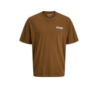 JACK & JONES Jjyuki Tee SS Crew Neck Pls - Plus Size, Monks Robe., 5XL