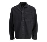 JACK & JONES Jjzac Denim - Maglietta da Donna, Denim Nero, M