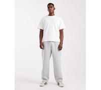 Jack & Jones - Joggers ampi grigio mélange in tessuto scuba 2XL