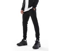 Jack & Jones - Joggers tecnici neri in coordinato-Nero XS