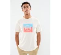 Jack & Jones - JORARUBA SUNSET BRANDING TEE SS C.N Bianco - Abbigliamento XL Bianco