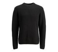 JACK & JONES Jorbleecker Knit Crew Neck BF, Nero, L Uomo