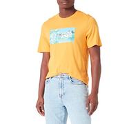 JACK & JONES Jorbooster Tee SS Crew Neck Drop 4 T-Shirt, Iceland Poppy, M Uomo