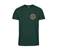 Jack & Jones Jorbooster Tee SS Crew Neck Feb23 T-Shirt, Trekking Green, M Uomo