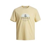 JACK & JONES Jorcasey Tee SS Crew Neck T-Shirt, Paglia Italiana, M Uomo