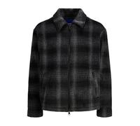 JACK & JONES Jorcole Giacca SN, Nero/Dettaglio: a Quadri, S Uomo