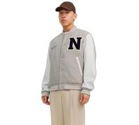 JACK & JONES Jorcollege-Bomber in Lana Giacca, Crockery, XXL Uomo