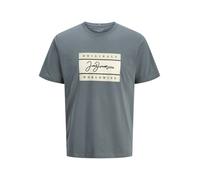 Jack & Jones - Jorfrederiksberg Boxscript Tee Ss Sn Jnr Grigio - Abbigliamento 10A Grigio
