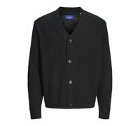 JACK & JONES Jorfrederiksberg-Cardigan SN Maglione, Nero, S Uomo